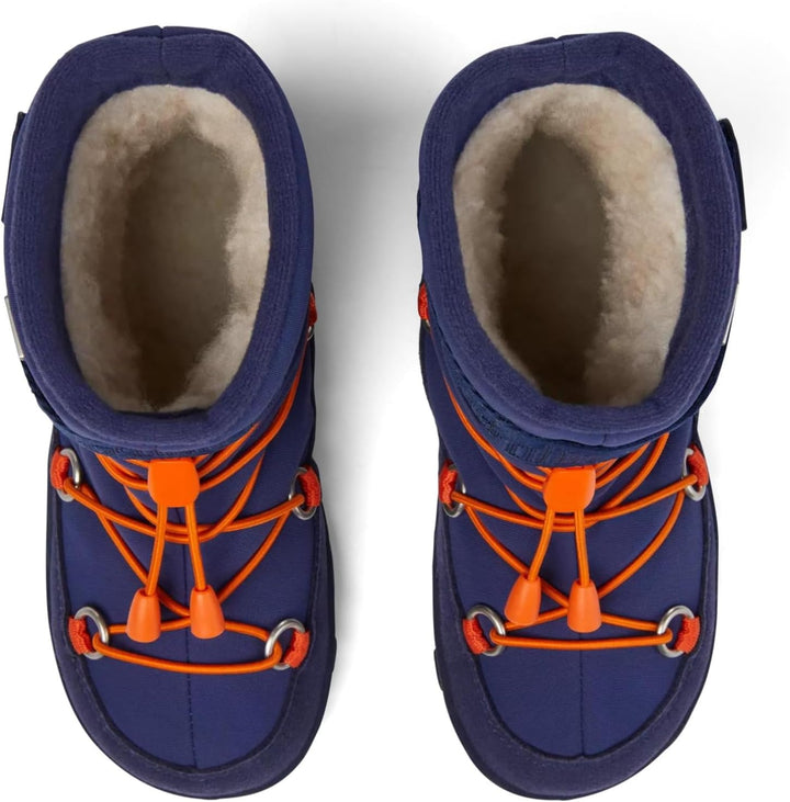 Affenzahn Schneestiefel Vegan Snowy wasserdicht, warm gefüttert, vegan, zum Reinschlüpfen, Grösse 21
