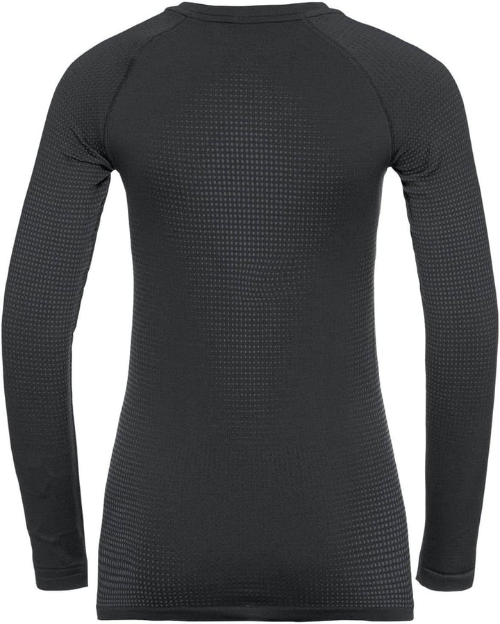 Odlo Damen Performance Warm Eco_196191 Funktionsunterwäsche Langarm Shirt S Black - New Odlo Graphit