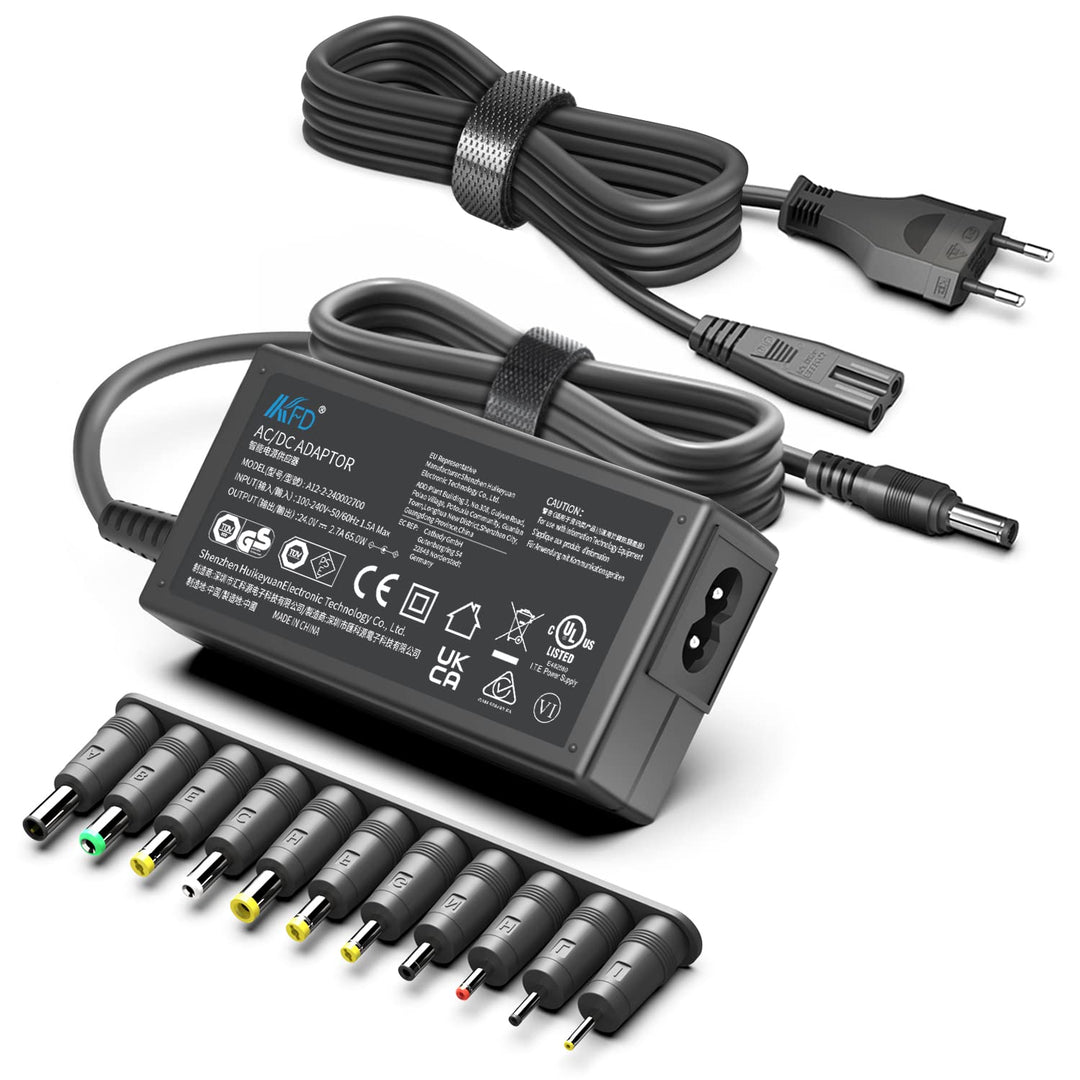 KFD Ladegerät Universal Netzteil 24V für Logitech g923 g920 g29, Brother P-Touch PT-P950NW Microsoft
