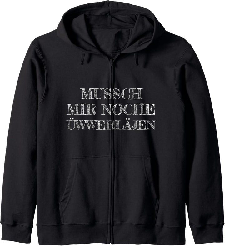 lustige Ossi-Sprüche Ostdeutschland DDR Kapuzenjacke