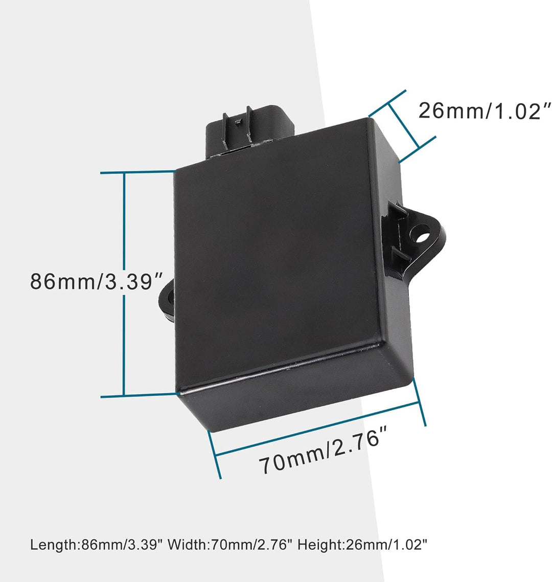 GOOFIT 500 RPM CDI Box Ersatz für Linhai Roketa Diamo Turista 300cc 260cc TBX 250er LH170MN LH170-MA