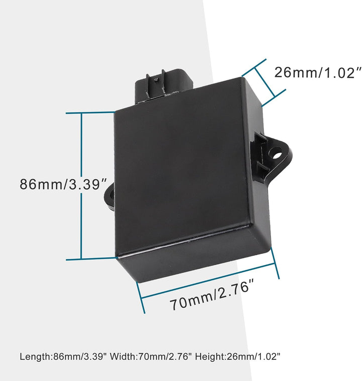 GOOFIT 500 RPM CDI Box Ersatz für Linhai Roketa Diamo Turista 300cc 260cc TBX 250er LH170MN LH170-MA
