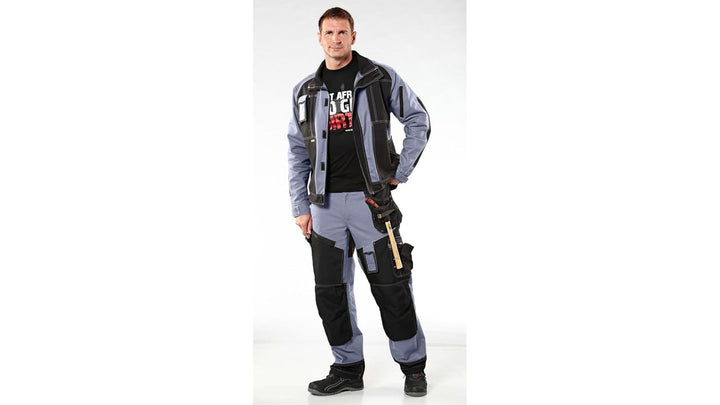 Blåkläder 15001370 Werker Hosen X1500, Grau / Schwarz, C58 C58 Grau/Schwarz, C58 Grau/Schwarz