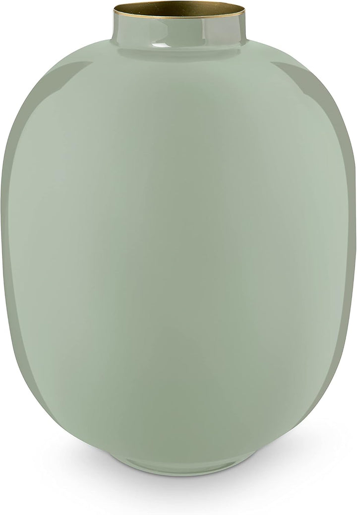 Pip Studio Vase Home Accessories | Green - 32 cm Grün, Grün