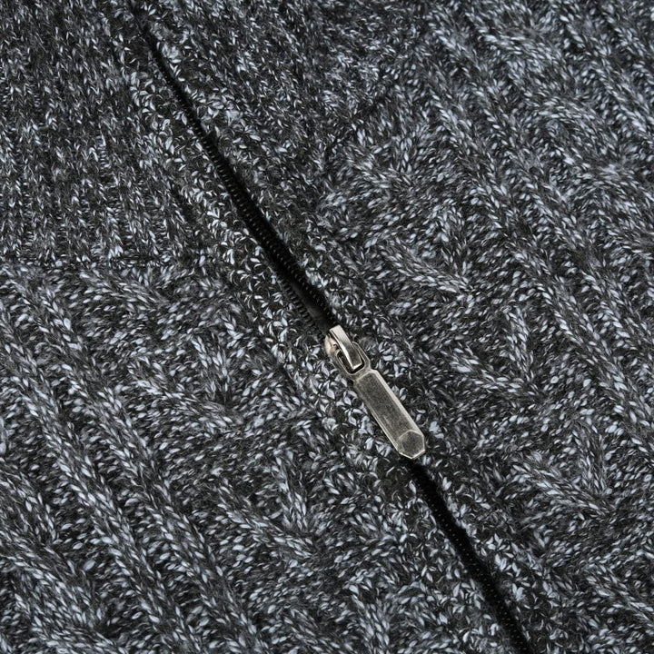 Sliktaa Herren Strickjacke Festival Cardigan Warm Trachtenjacke Mode Schlichter Pullover Langarm Swe