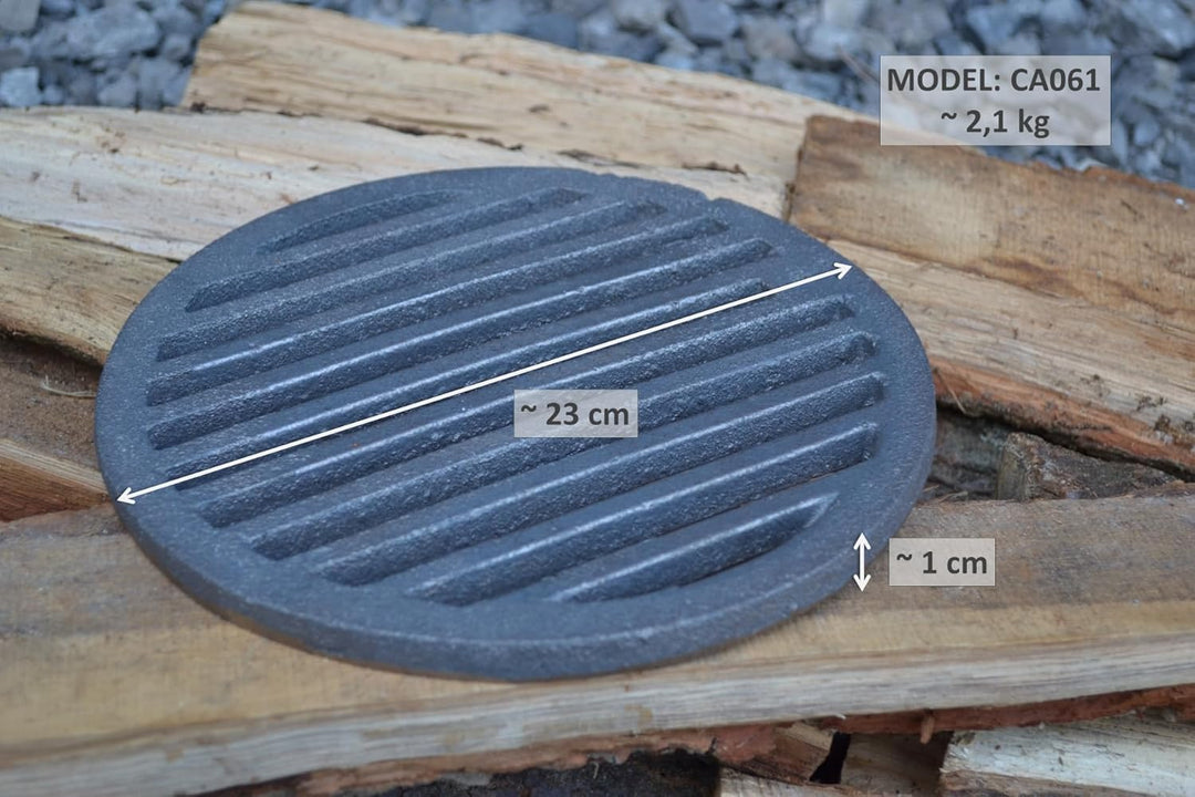 SEZAM Durchmesser Ø23 cm Gussrost Ofenrost Rundrost Ascherost Gussrost verschiedene Durchmesser, Kam