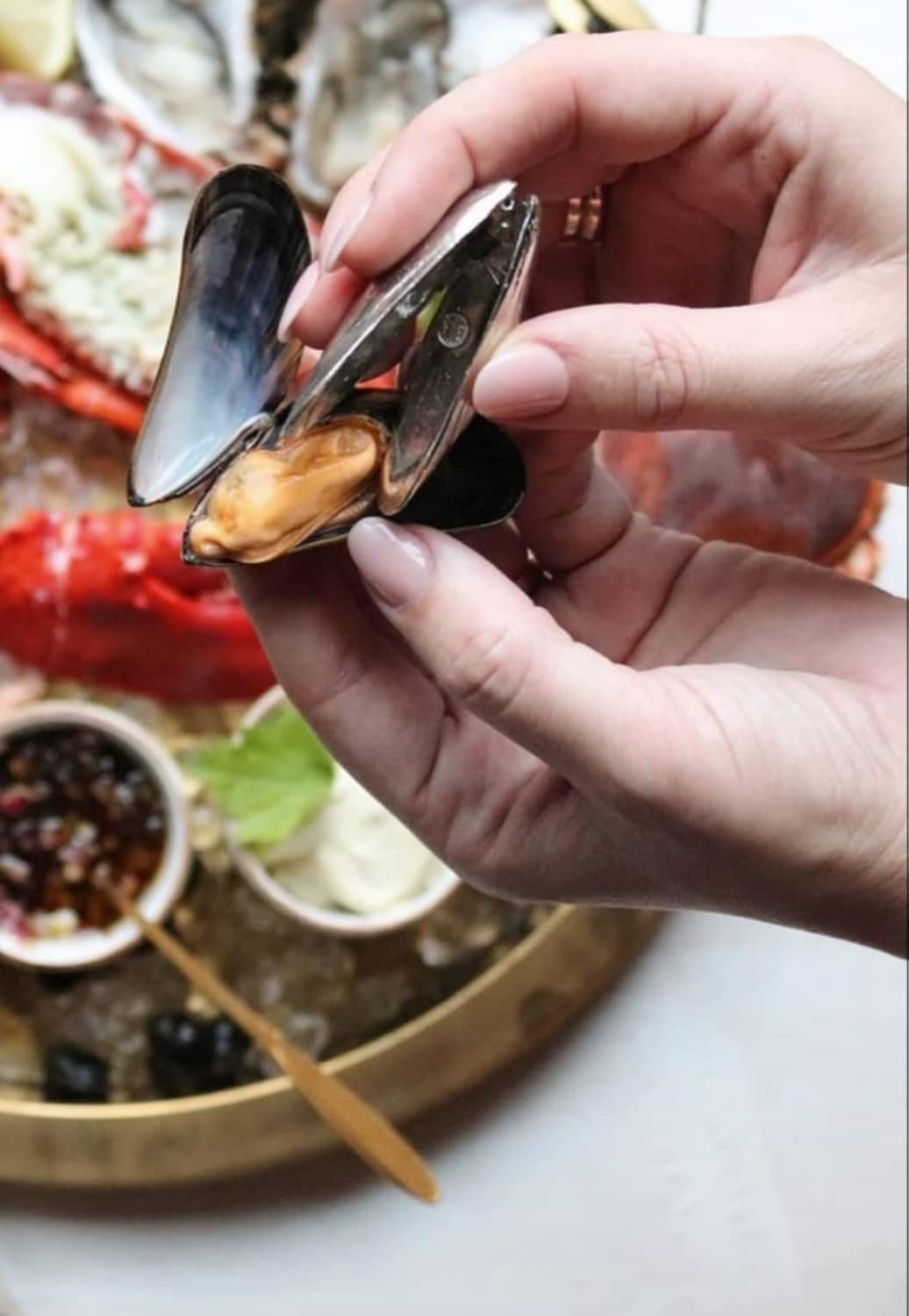 Anovi Muschelbesteck 2-teilig