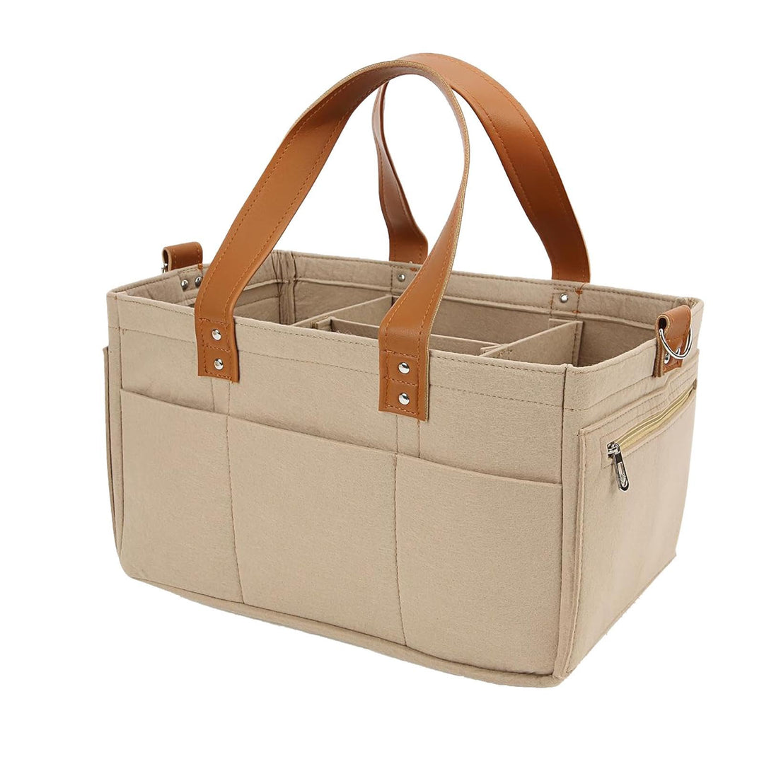 Filz-Kinderzimmertasche, Baby-Organizer-Tasche, Windelaufbewahrungstasche, Kinderzimmer-Windelkorb,