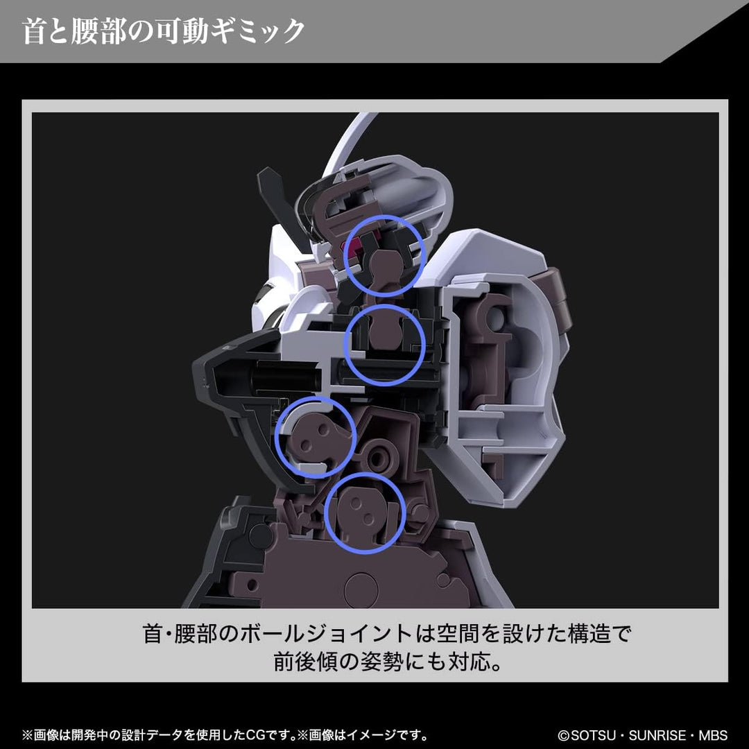 Gundam The Witch from Mercury – HG 1/44 Gundam Schwarzette – Modell Kit