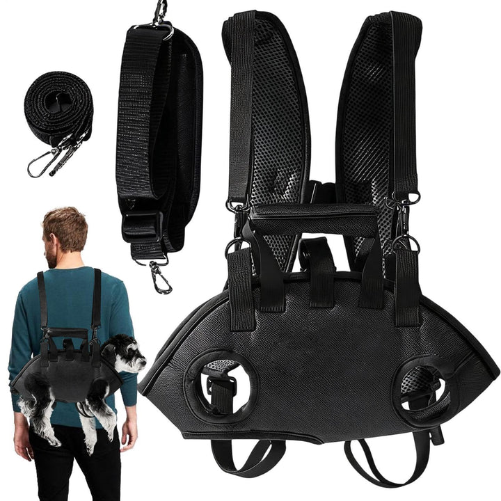 Der Hundetrage-Rucksack Verstellbarer Rucksack Inklusive 1,5 M Zugleine | -Transporttasche für klein