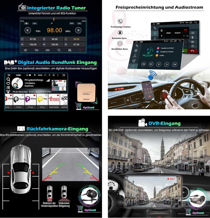 GONFEN Android 11 Autoradio für BMW 3er E46 M3 Rover 75 MG ZT Mit GPS Navi CarPlay Mirro Link Blueto