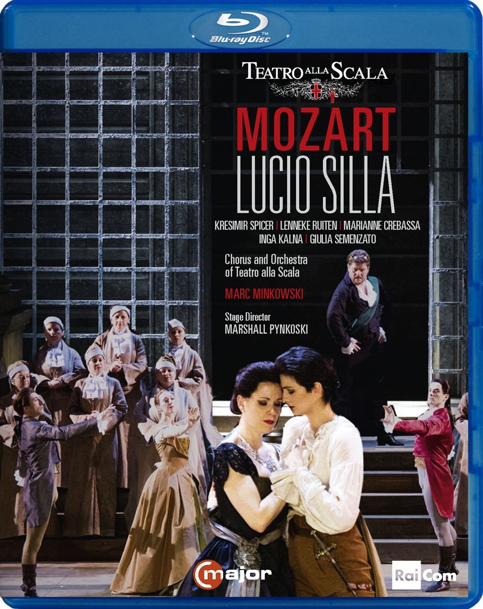 Mozart: Lucio Silla (Teatro alla Scala, 2016), Blu-ray