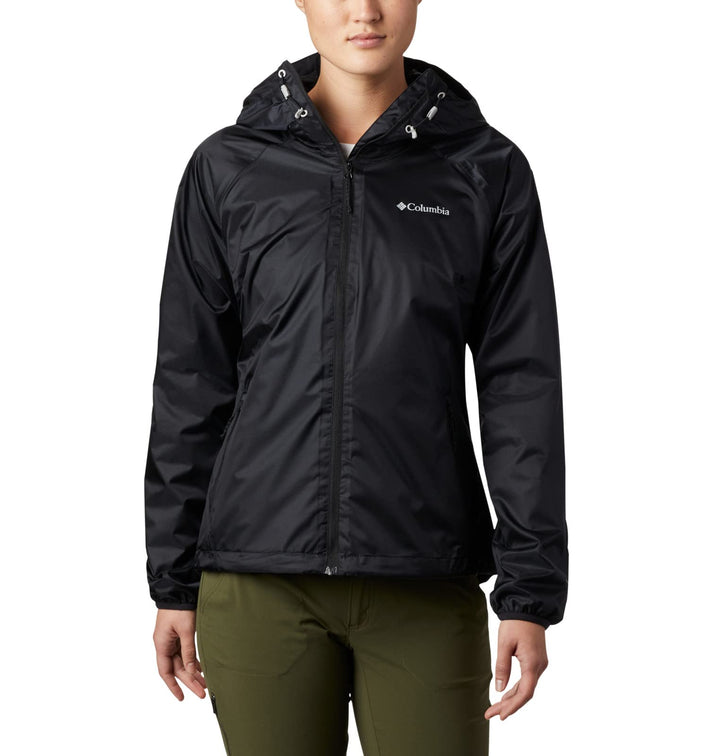 Columbia Regenjacke Damen, Ulica XL Black Sheen 012, XL Black Sheen 012