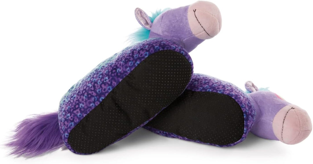 Nici 47853 Hausschuhe Pony Stars Pferd Starjumper figürlich Gr. 38-40 (L) GREEN Türkis 38/41 EU, Tür