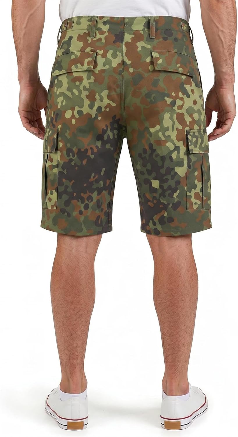 normani US Army Ranger Cargo Bermuda Flecktarn 3XL, Flecktarn 3XL
