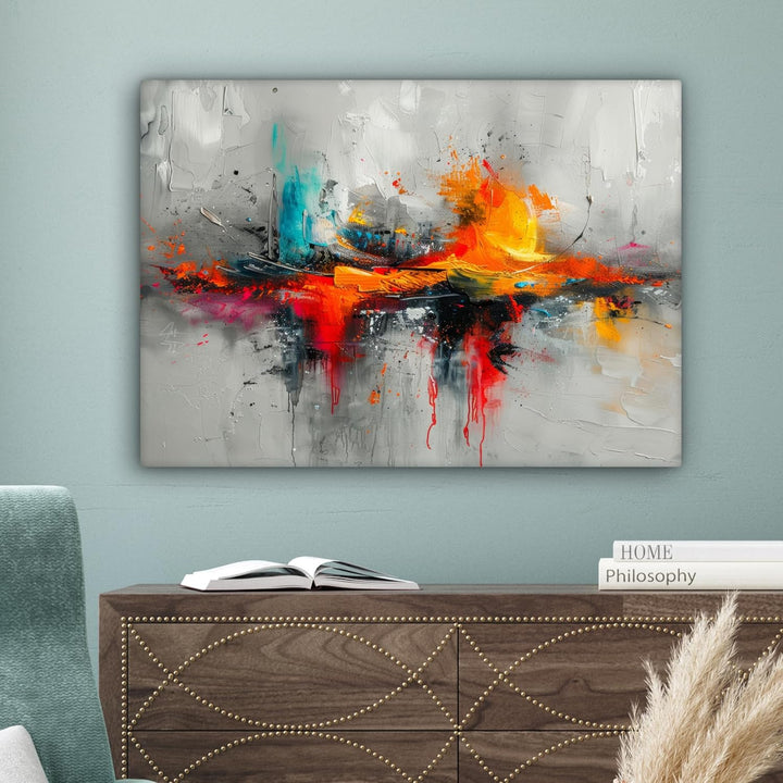 MuchoWow© Leinwandbild 70x50 cm Dekoration Wohnzimmer Bilder Pictures Wall Decoration Living Room Wo