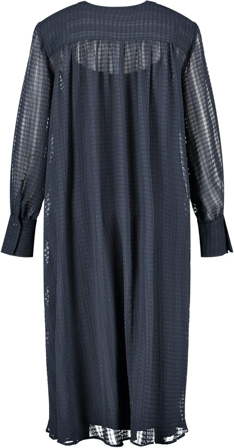 Gerry Weber Damen Kleid Gewebe 38 Blau-marine, 38 Blau-marine