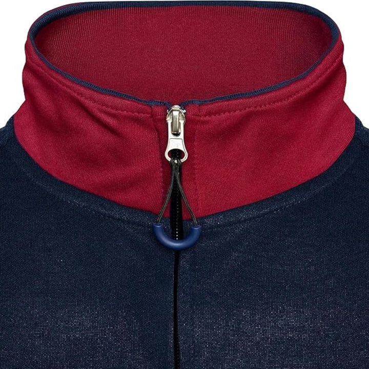 Icon Sports Herren Fc Barcelona Trainingsjacke mit durchgehendem Reissverschluss L Blau, L Blau