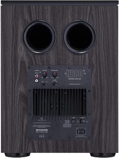 Heco Aurora Sub 30A, Aktiver Bassreflex-Subwoofer