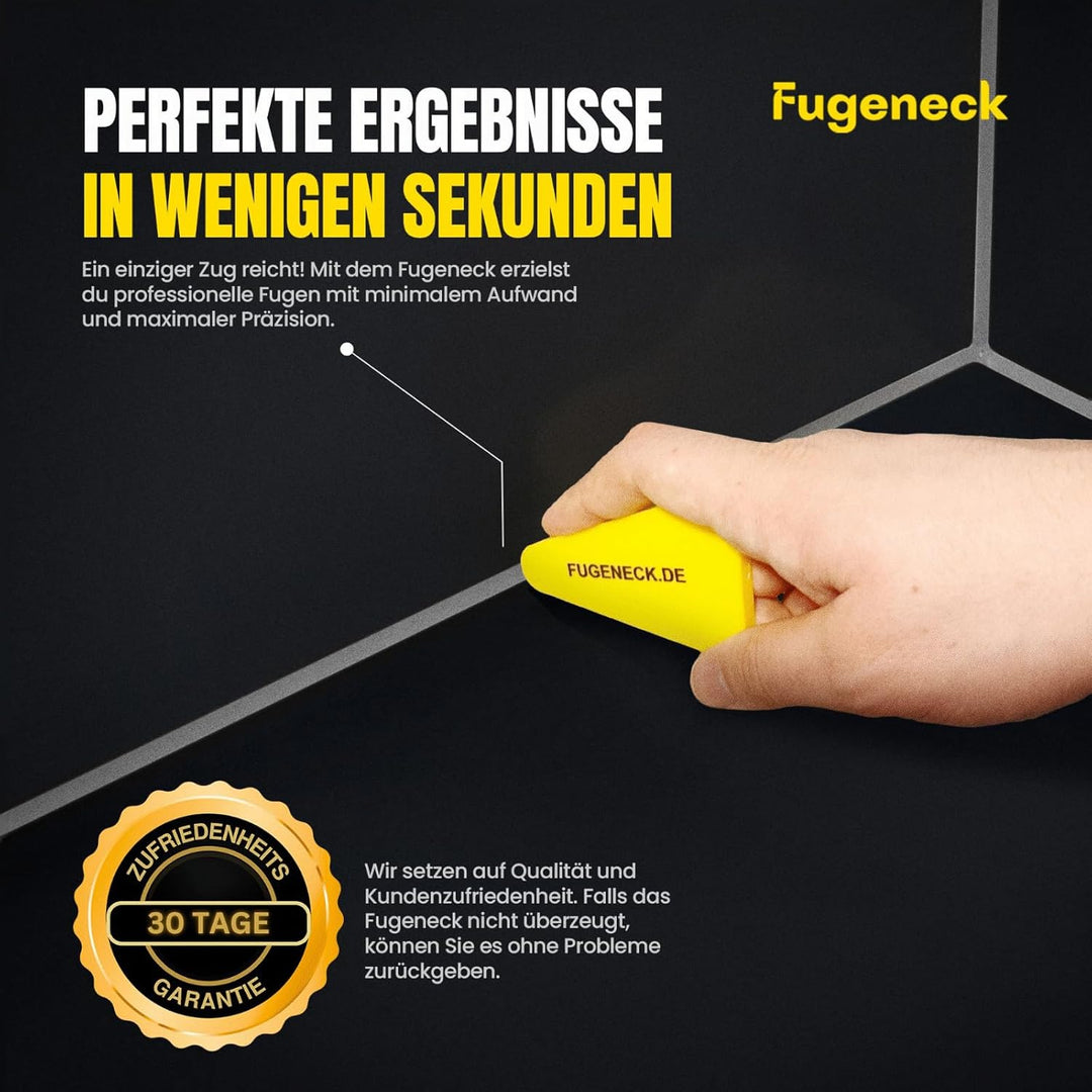 Profi Fugenabzieher - einzigartiges Design mit speziellen Überkanten - 3 verschiedene Fugengrössen -