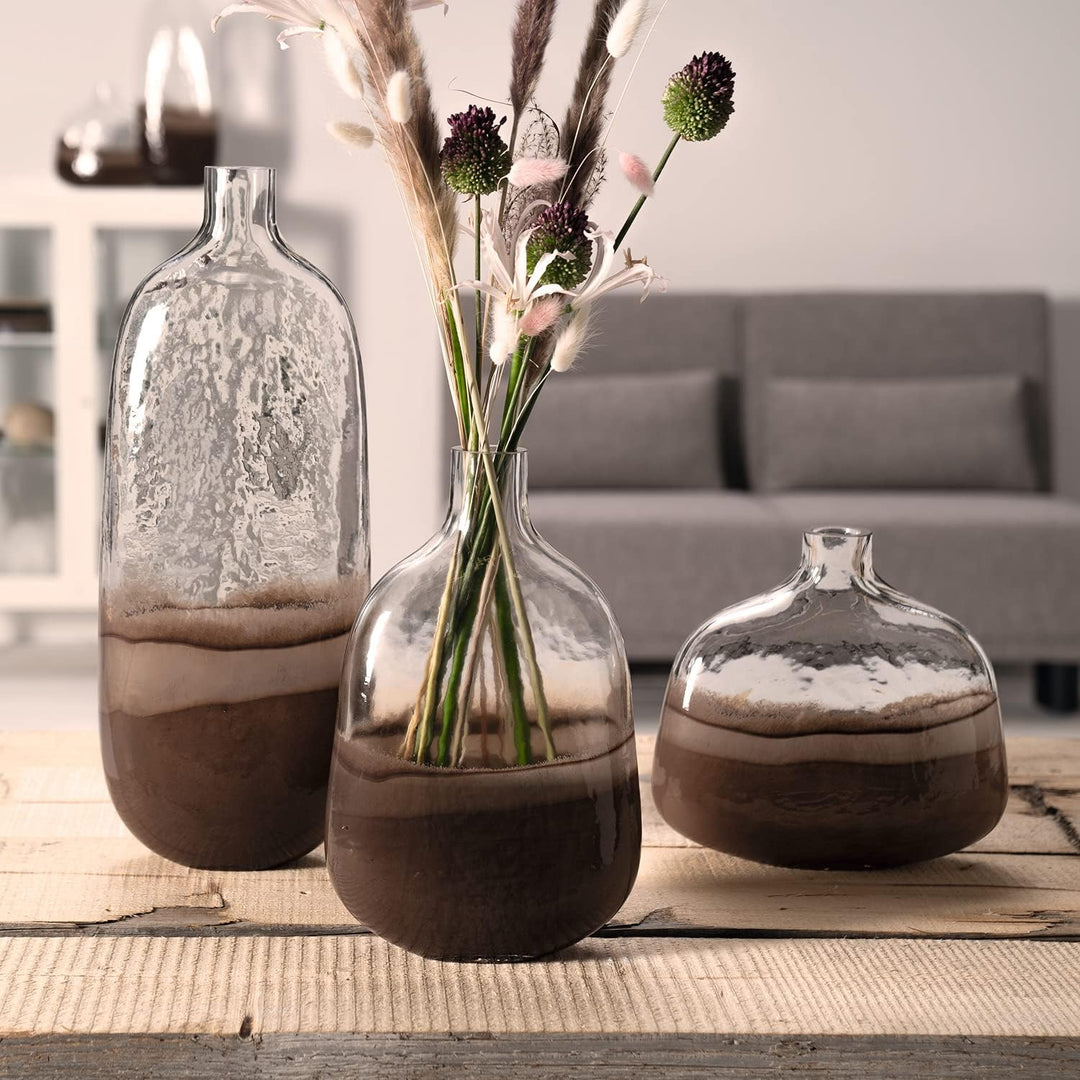 LEONARDO HOME 041671 Vase CASOLARE 50 cm braun, Glas