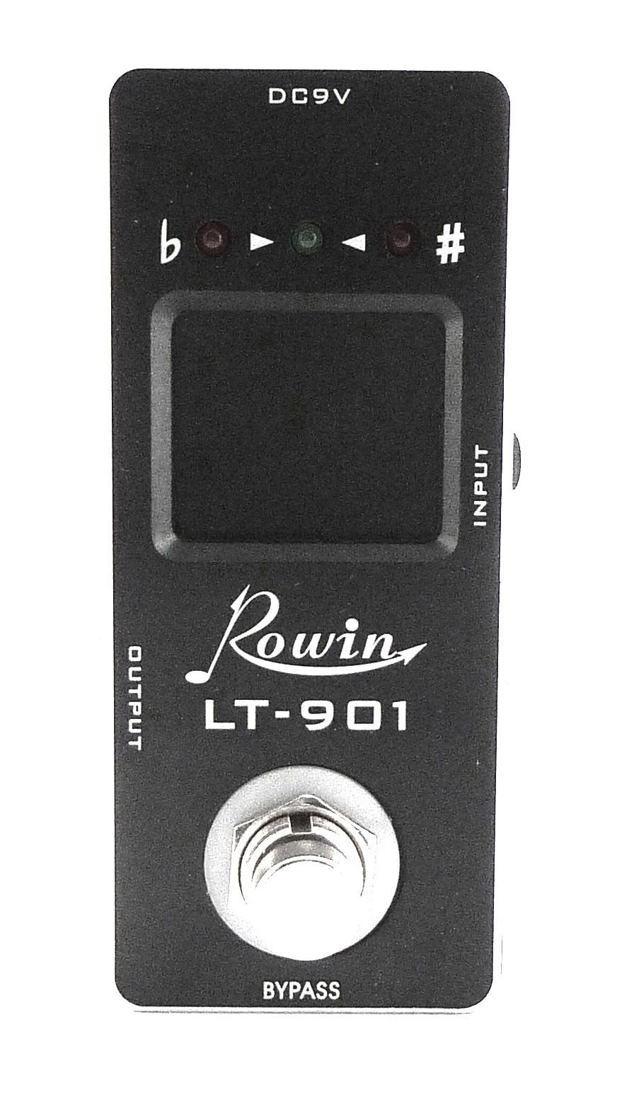 Stagg 22367 BX-TUNER Blaxx mini Gitarren-Fusspedal Tuner Pedal, Tuner Pedal
