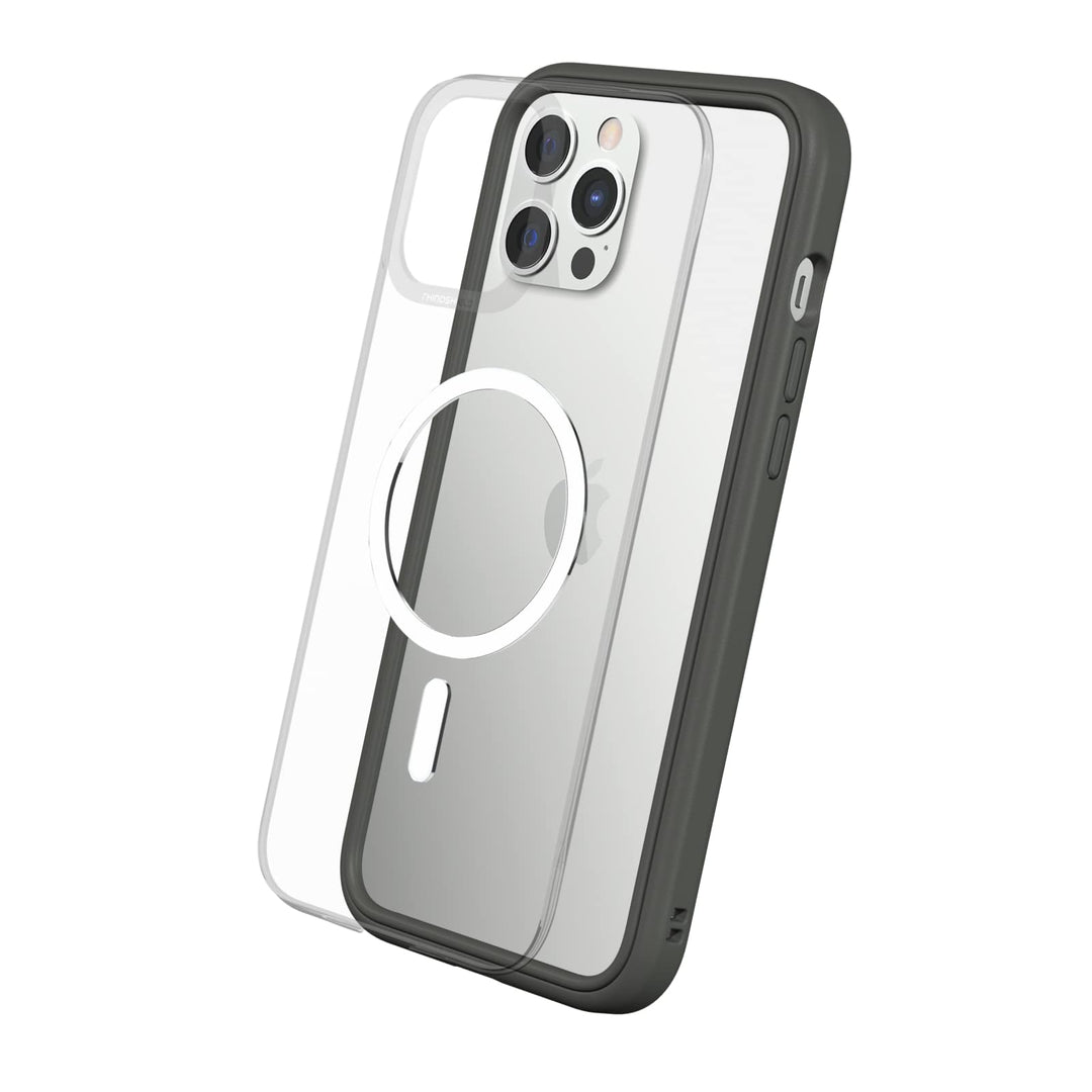 RhinoShield Modulares Case kompatibel mit MagSafe für [iPhone 12 Pro Max] | Mod NX - Überragender Ma