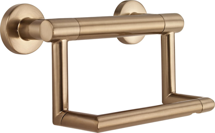 Delta Faucet 41550-CZ Moderner Taschentuchhalter/Assist-Bar, Champagnerbronzefarben Champagner Bronz