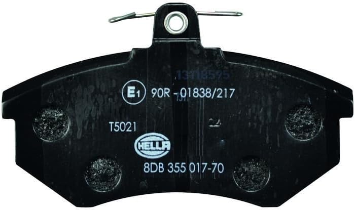 HELLA PAGID 8DB 355 017-701 Bremsbelagsatz - T5021 - Dicke/Stärke: 19.6mm - Bremssystem: Lucas - nic