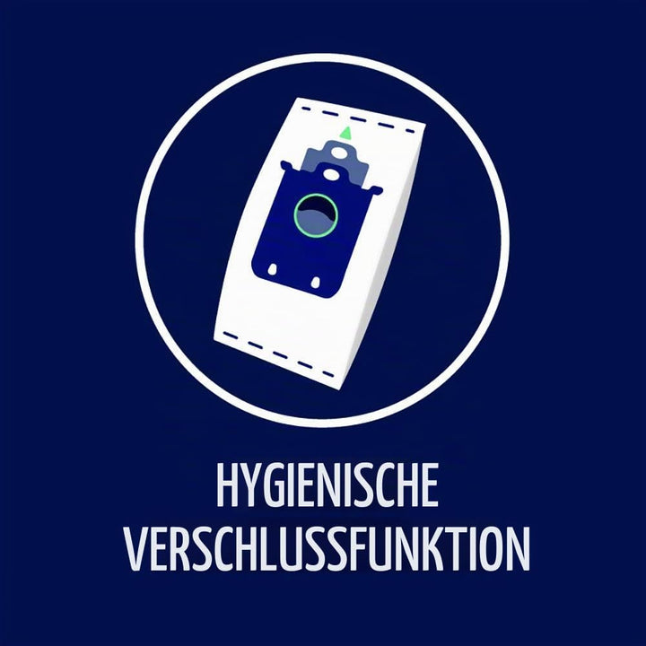 Electrolux E201SM s-bag Staubbeutel Classic Long Performance (Megapack, 12 Staubsaugerbeutel für dau