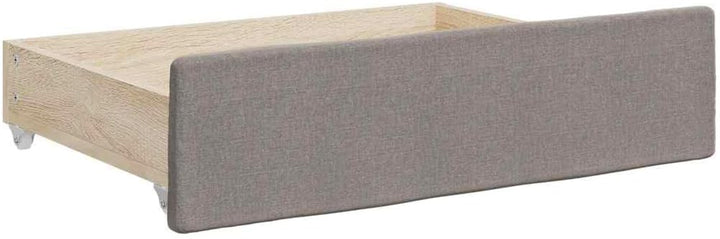 vidaXL Bettschubladen 2 Stk. Taupe Holzwerkstoff und Stoff, Taupe