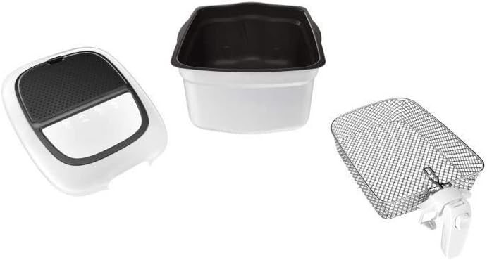 Moulinex Super Uno Fritteuse, 2,2 l, Fassungsvermögen 1,5 kg, Pommes Frites, 1800 W, einstellbarer T