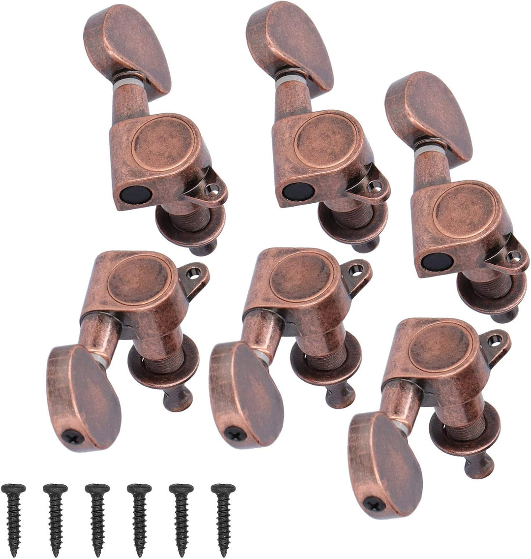 Akustikgitarre, hochwertige Stimmschlüssel, Akustikgitarre, Maschinenköpfe für 3L 3R Closed String T