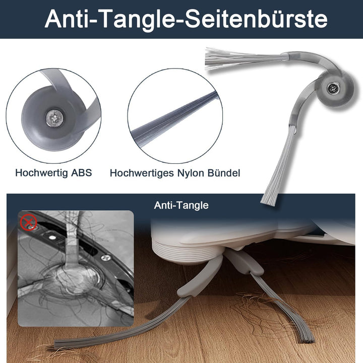 Zubehörset für Roborock Qrevo S5V /Qrevo Curv/Qrevo Curv S5X / Qrevo Edge/Qrevo Edge S5A Saugroboter