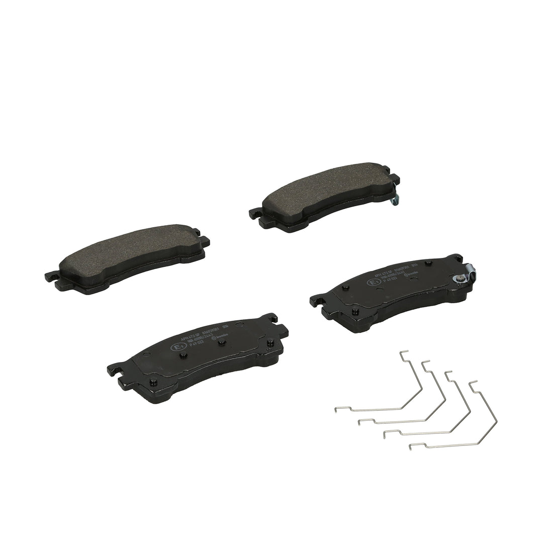 Brembo P 49 023 Bremsbelagsatz, Scheibenbremse - (4-teilig)