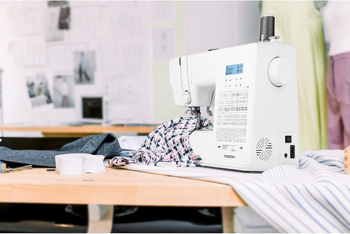 MEDION Digitale Nähmaschine SD36 (36 Watt, einstellbare Stichlänge und Stichbreite, 270 Stichmuster,