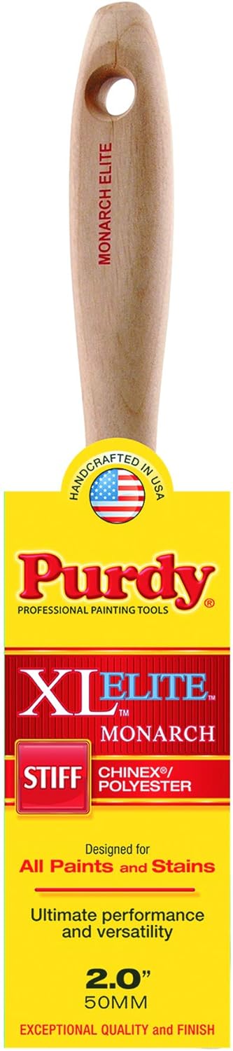 Purdy Farbpinsel, 234020, XL Purdy Elite Monarch, 2,54 cm 2 - Inches Gelb, 2 - Inches Gelb