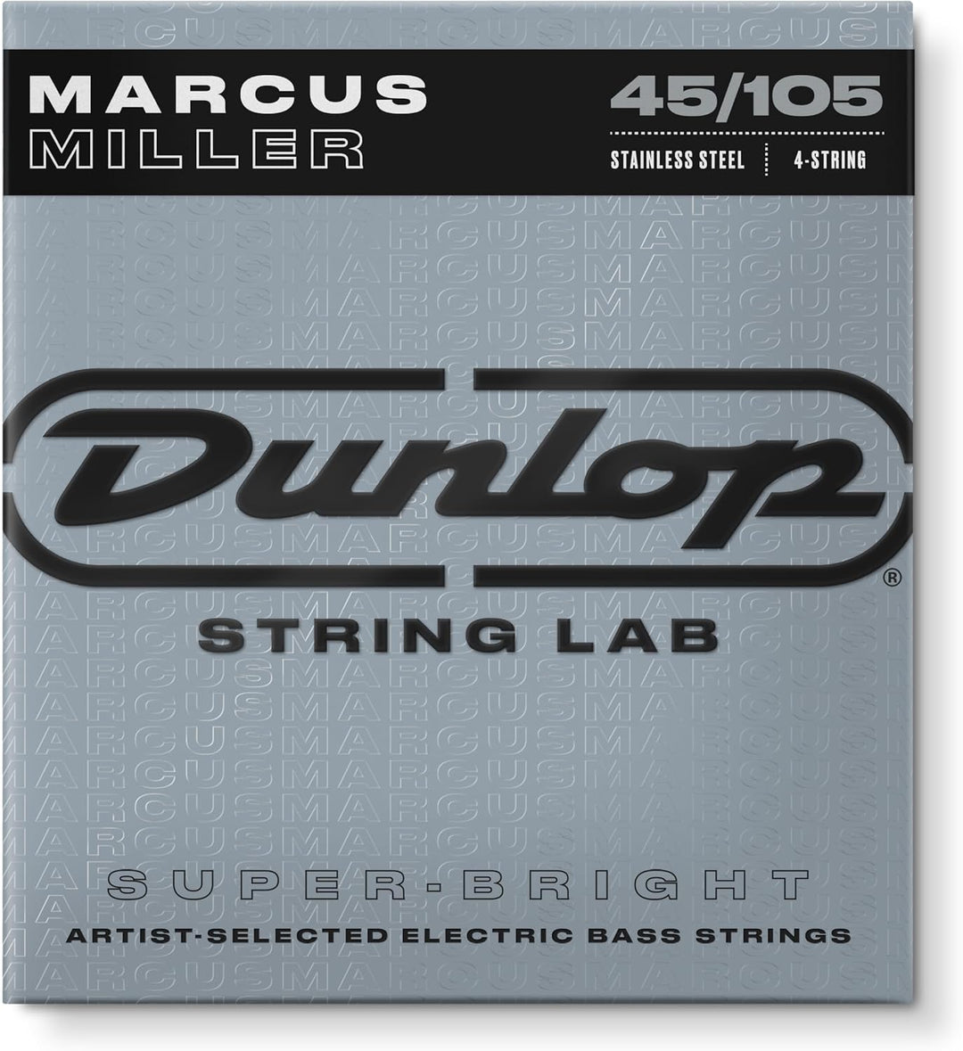 Dunlop DBMMS45105 Saiten Marcus Miller Super Bright, Medium.045-.105, 4 Saiten / Satz 45 - 105, 45 -