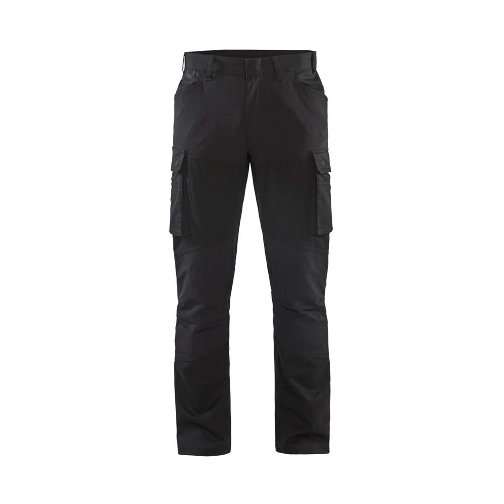 Blaklader Service Stretch Arbeitshose Grösse C60 Schwarz, C60 Schwarz