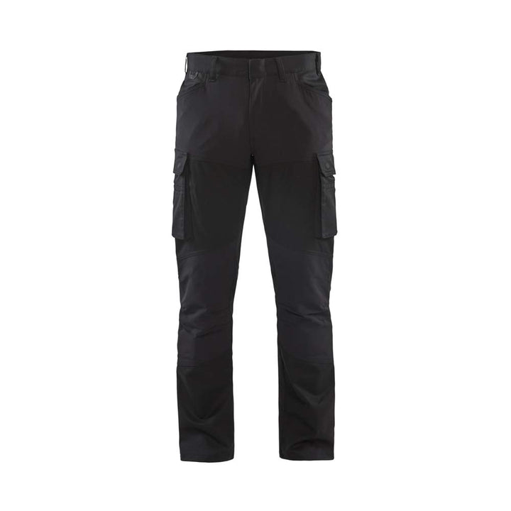 Blaklader Service Stretch Arbeitshose Grösse C60 Schwarz, C60 Schwarz