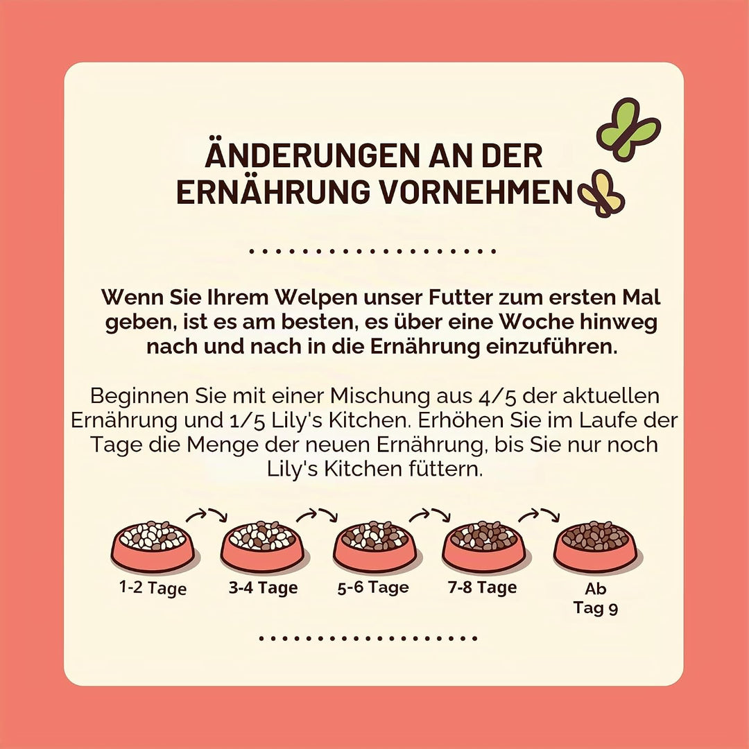 Lily's Kitchen Natürliches Trockenfutter für Welpen Huhn Lachs und Erbsen (7kg Pack) Puppy 7 kg (1er