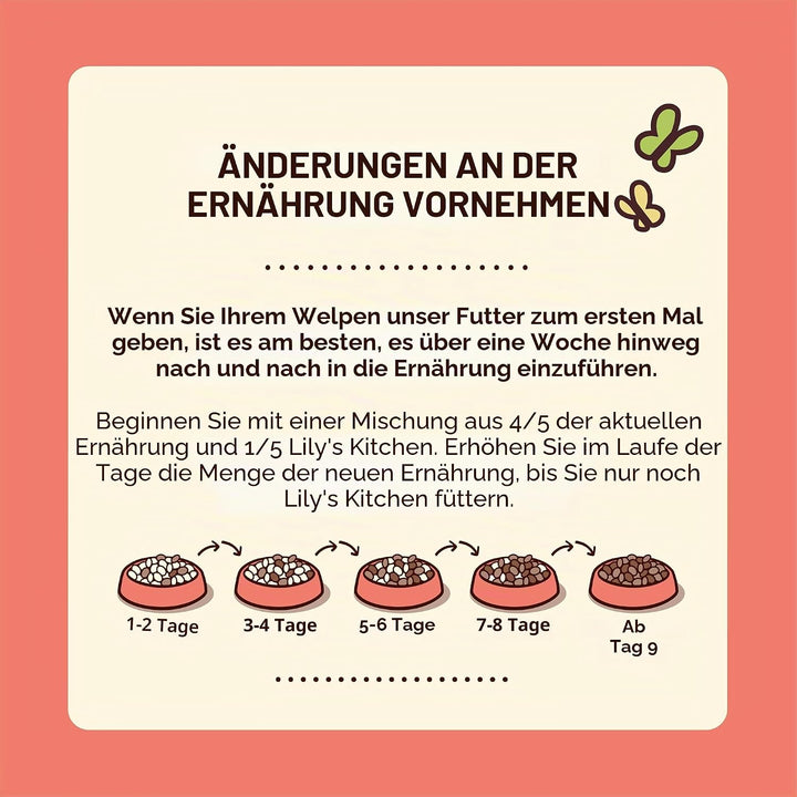 Lily's Kitchen Natürliches Trockenfutter für Welpen Huhn Lachs und Erbsen (7kg Pack) Puppy 7 kg (1er