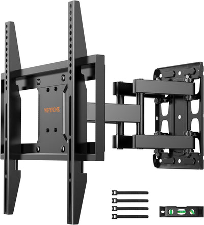 TV Wandhalterung Schwenkbar für 26-65 Zoll Fernseher WHYFONE Fernseher Wandhalter Neigbar Vollbewegu