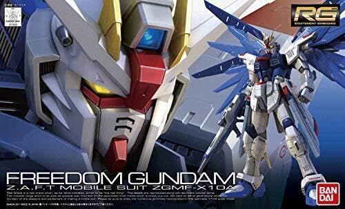 Bandai Hobby - Maquette Gundam - 05 Freedom Gundam Gunpla RG 1/144 13cm - 4573102616142