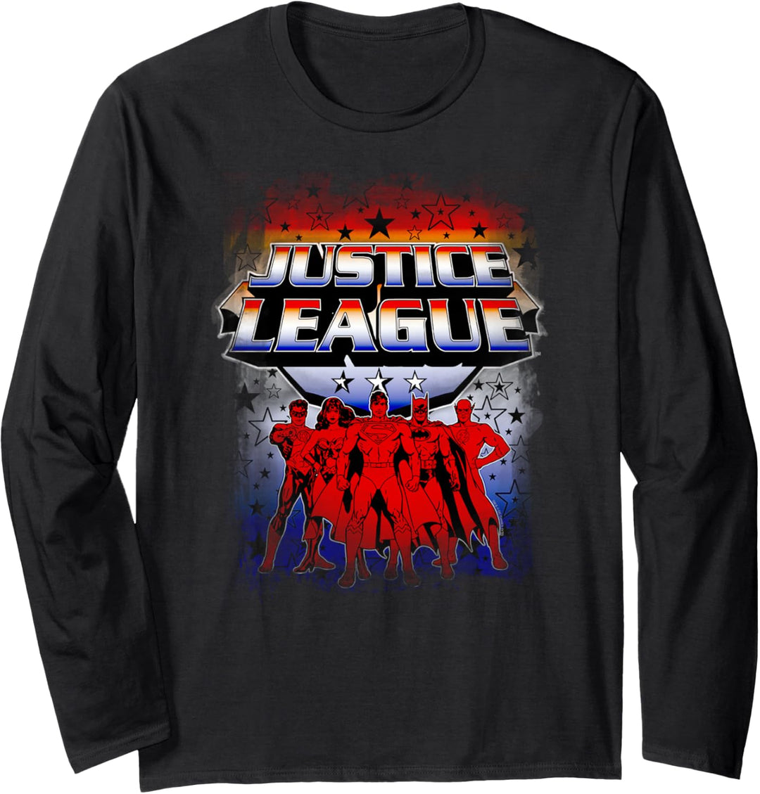 Justice League Star League Langarmshirt