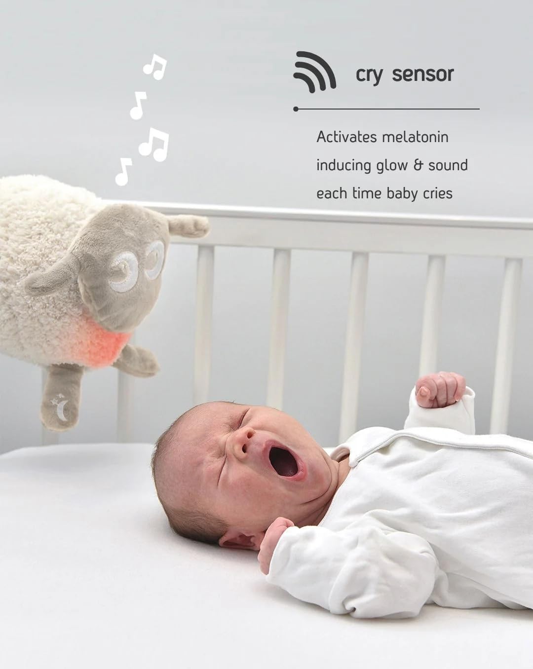 Sweet Dreamers, Wiederaufladbare Ewan Deluxe, Beige | Baby & Kleinkind White Noise Sound Machine | S