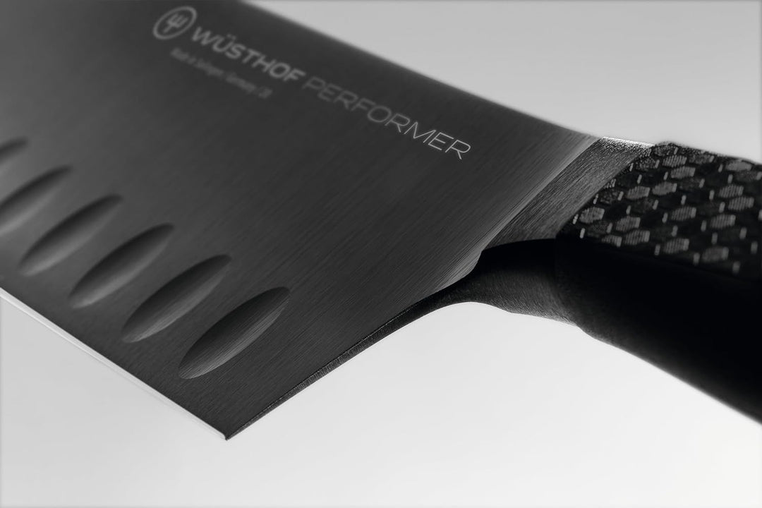 WÜSTHOF Performer Messerblock mit 4 Messern, Schwarz, Messerblock mit 4 Messern
