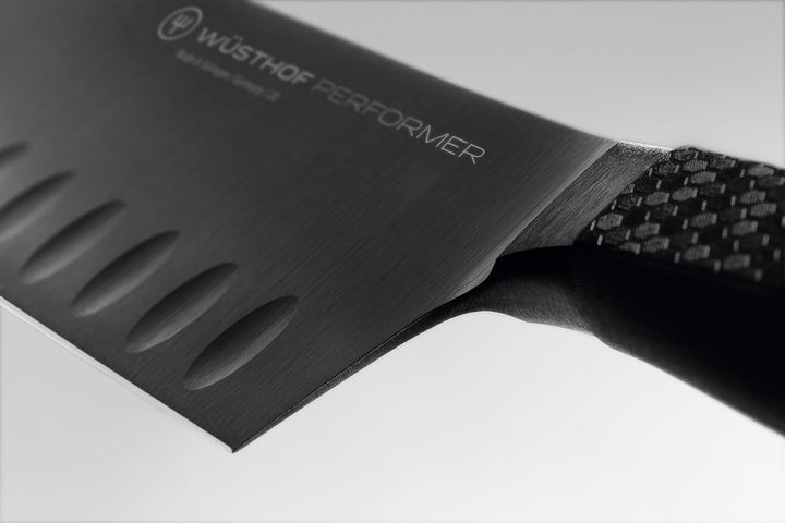 WÜSTHOF Performer Messerblock mit 4 Messern, Schwarz, Messerblock mit 4 Messern