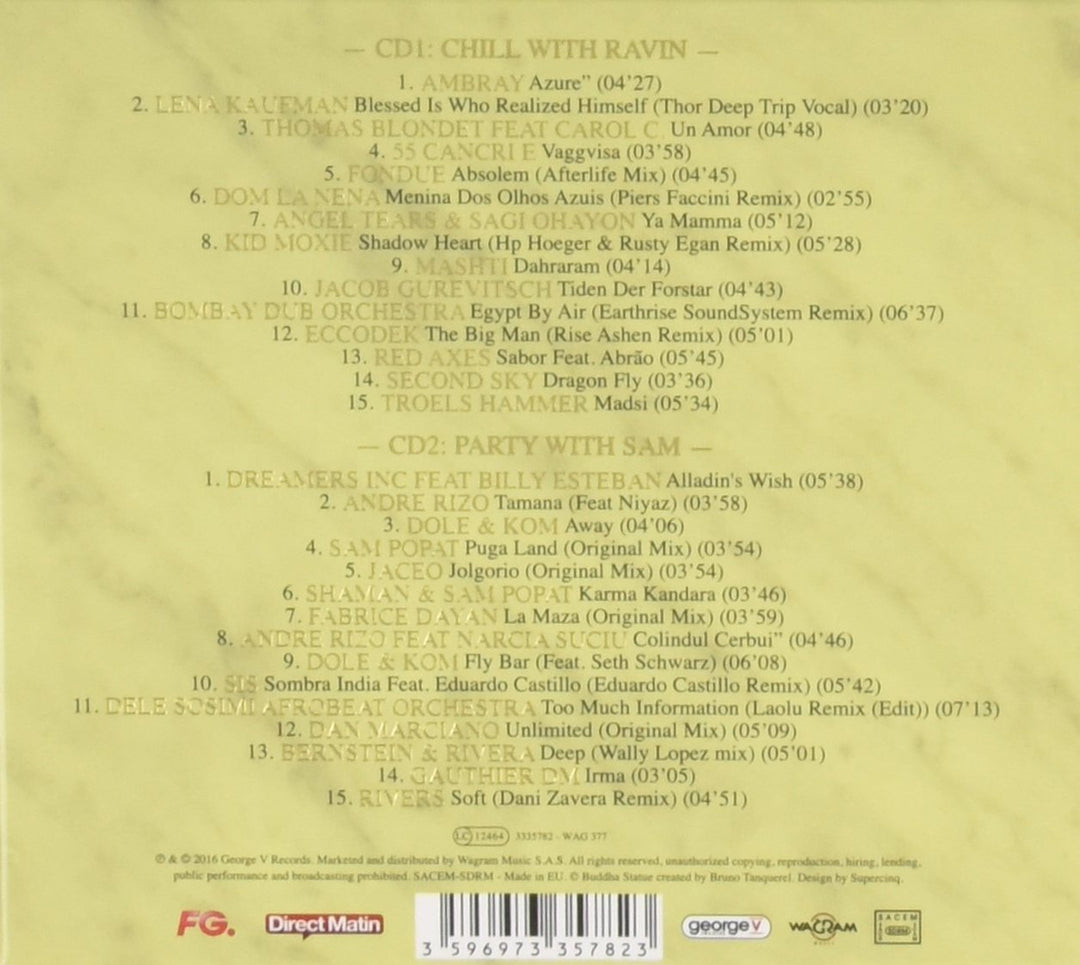 Buddha-Bar XVIII, Audio-CD