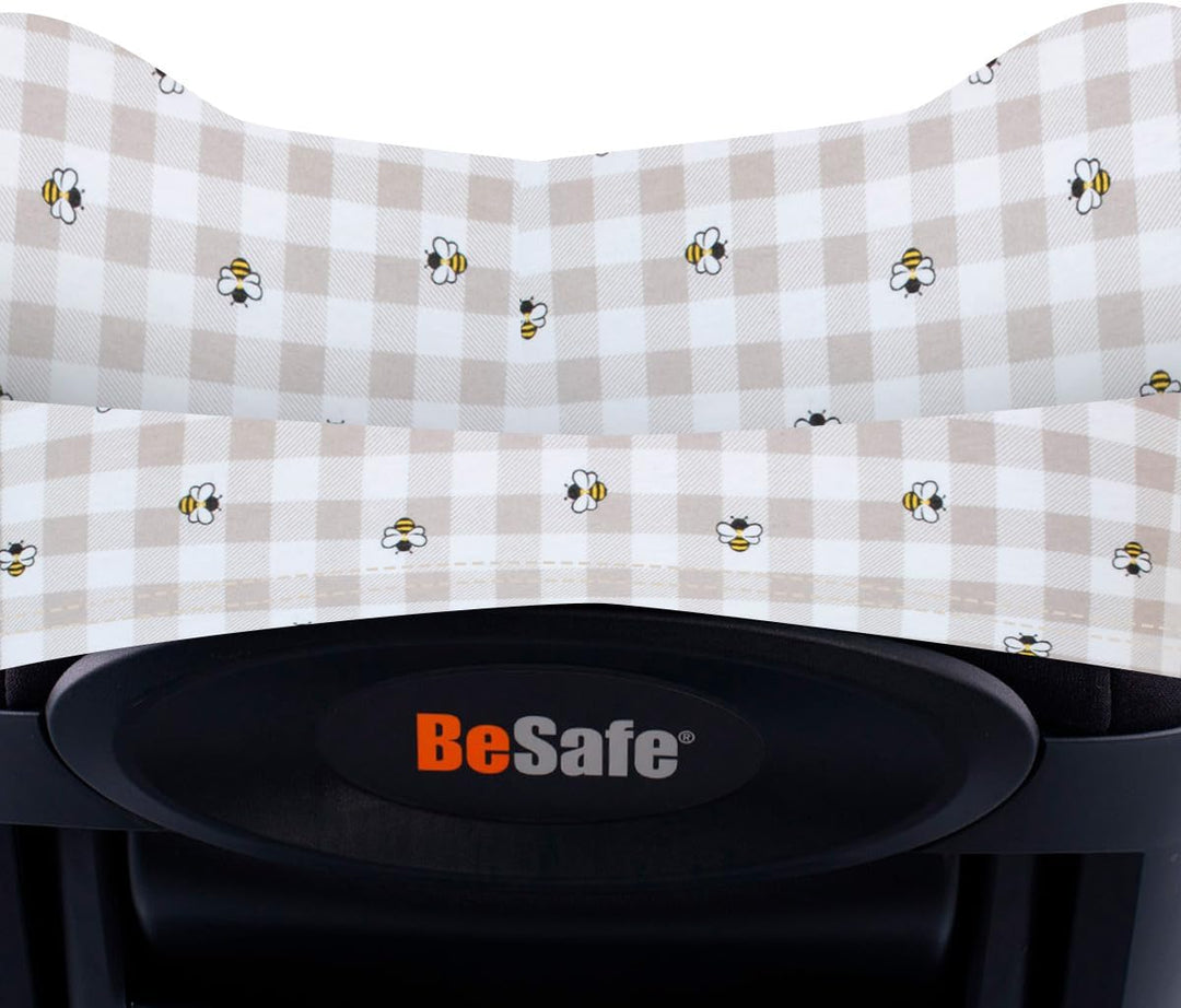 JYOKO KIDS Bezug Kompatibel mit Besafe Izi Turn B I-Size (Picnic Vichy) Picknick Vichy FUNDA, Pickni